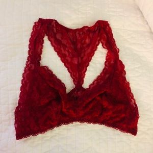 Victoria’s Secret Red Lace Bralette